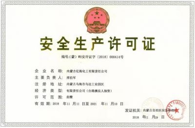  Safety production license 
